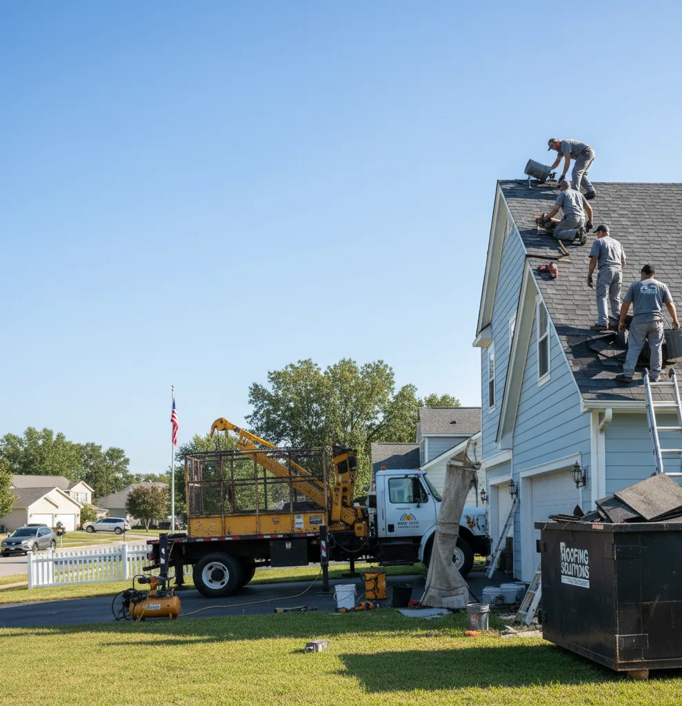 Shingle Replacement in Stamps, AR